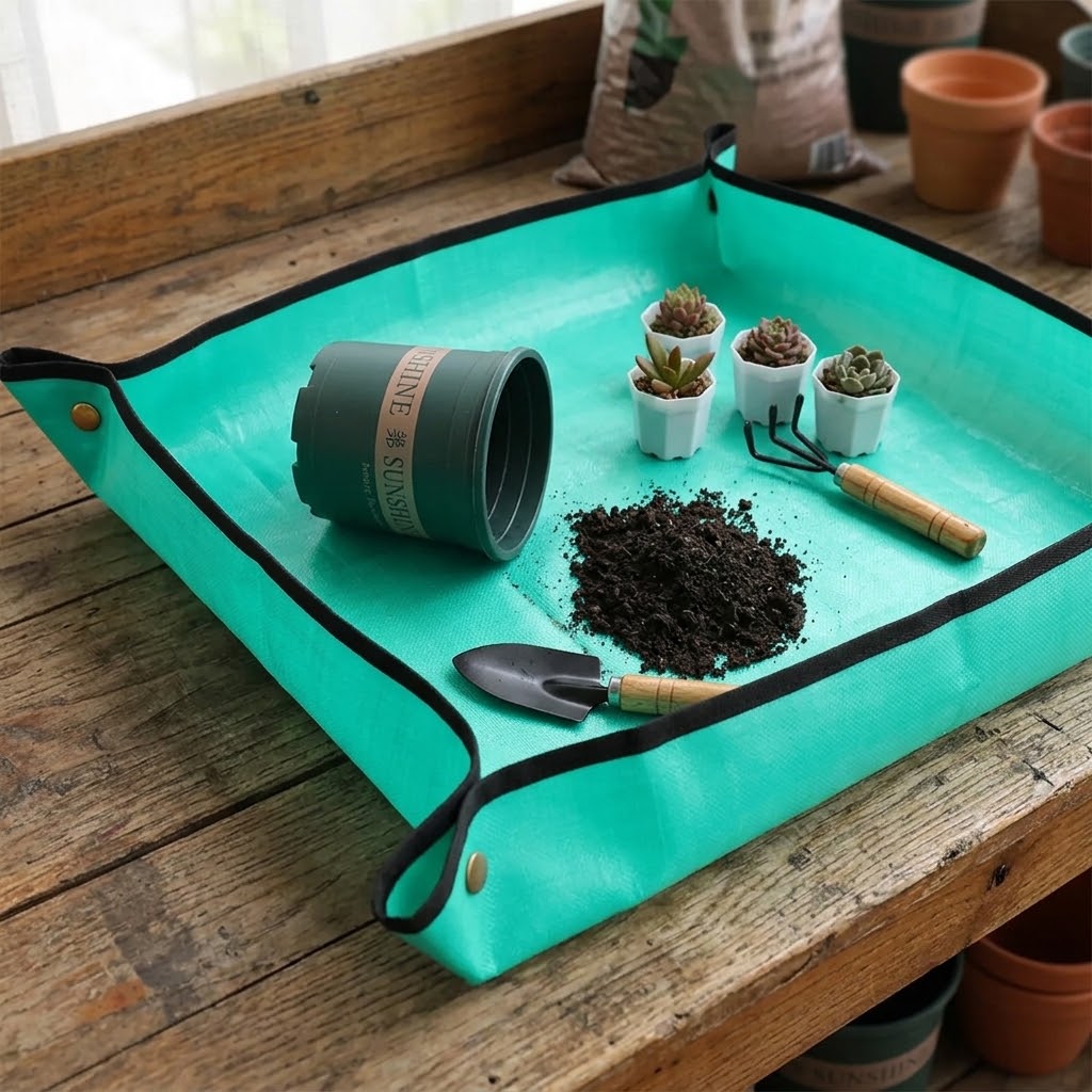 Repotting Mat - Alas Tanam Tahan Air untuk Pemindahan
