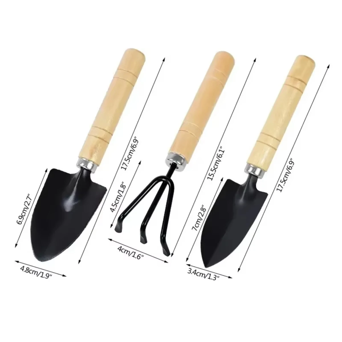 3 Buah/Set Peralatan Berkebun  - Terracotta Pot ulasan dan harga