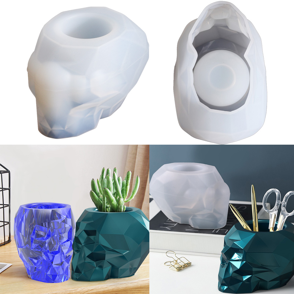 DIY Kristal Epoksi Resin Cetak - Terracotta Pot ulasan dan harga