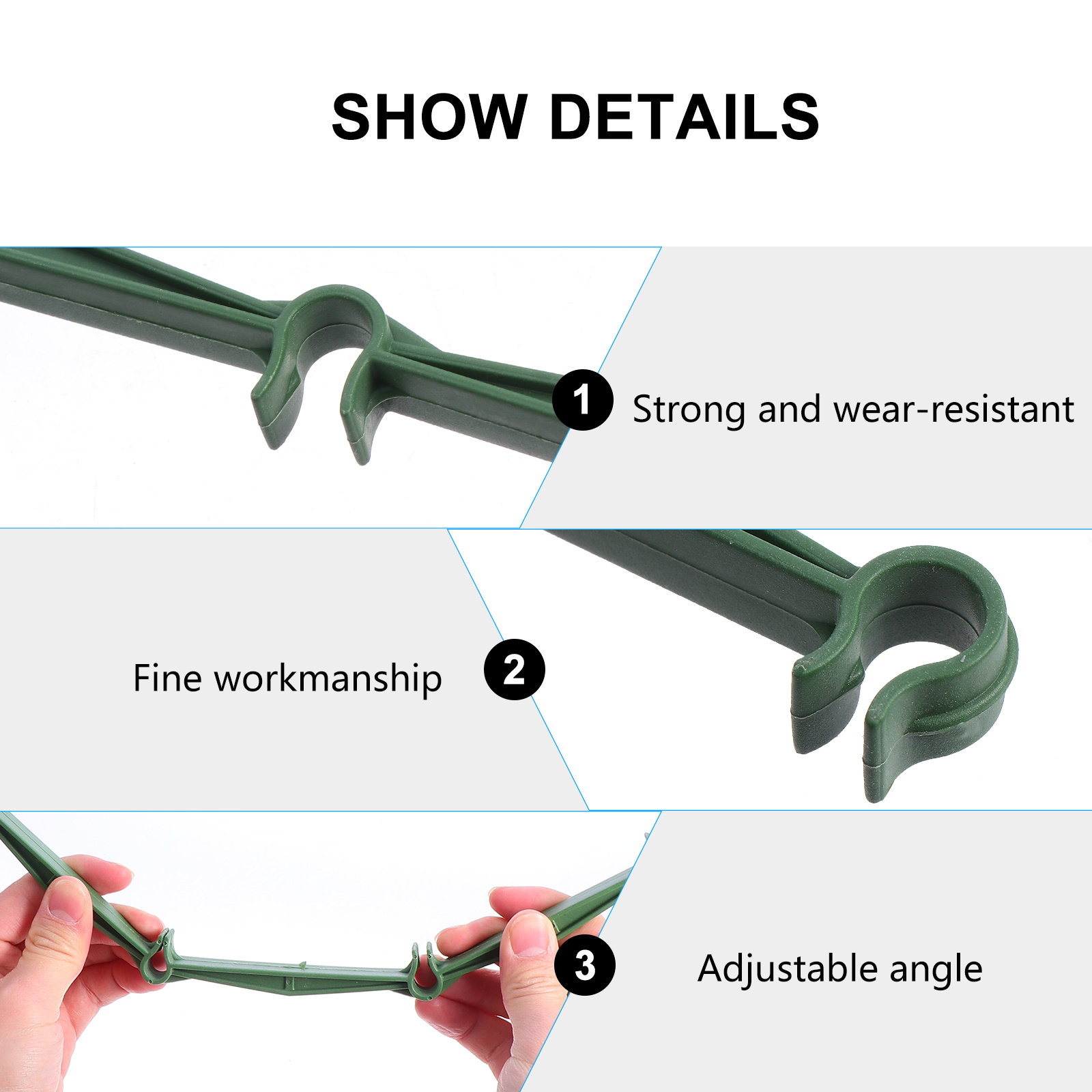 25 buah tiang penyangga tanama - Plant Support Stake ulasan dan harga