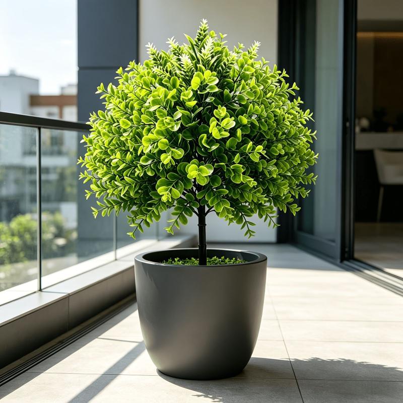 Tanaman Hijau Buatan dengan Pe - Fiddle Leaf Fig ulasan dan harga