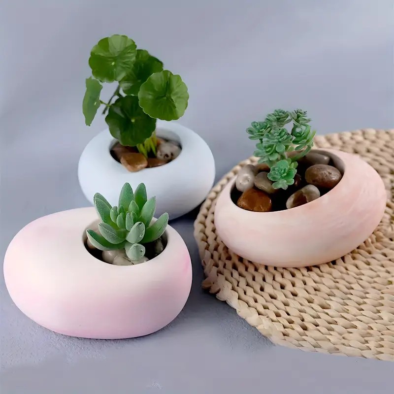 Cetakan Silikon Resin Tempat L - Terracotta Pot ulasan dan harga